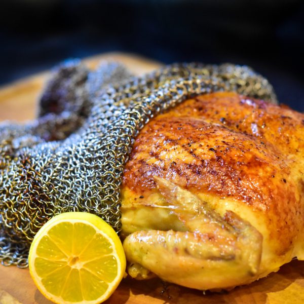 Lemon + Thyme Spatchcock Chicken